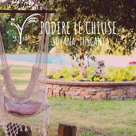 Podere Le Chiuse Sovana Exterior foto
